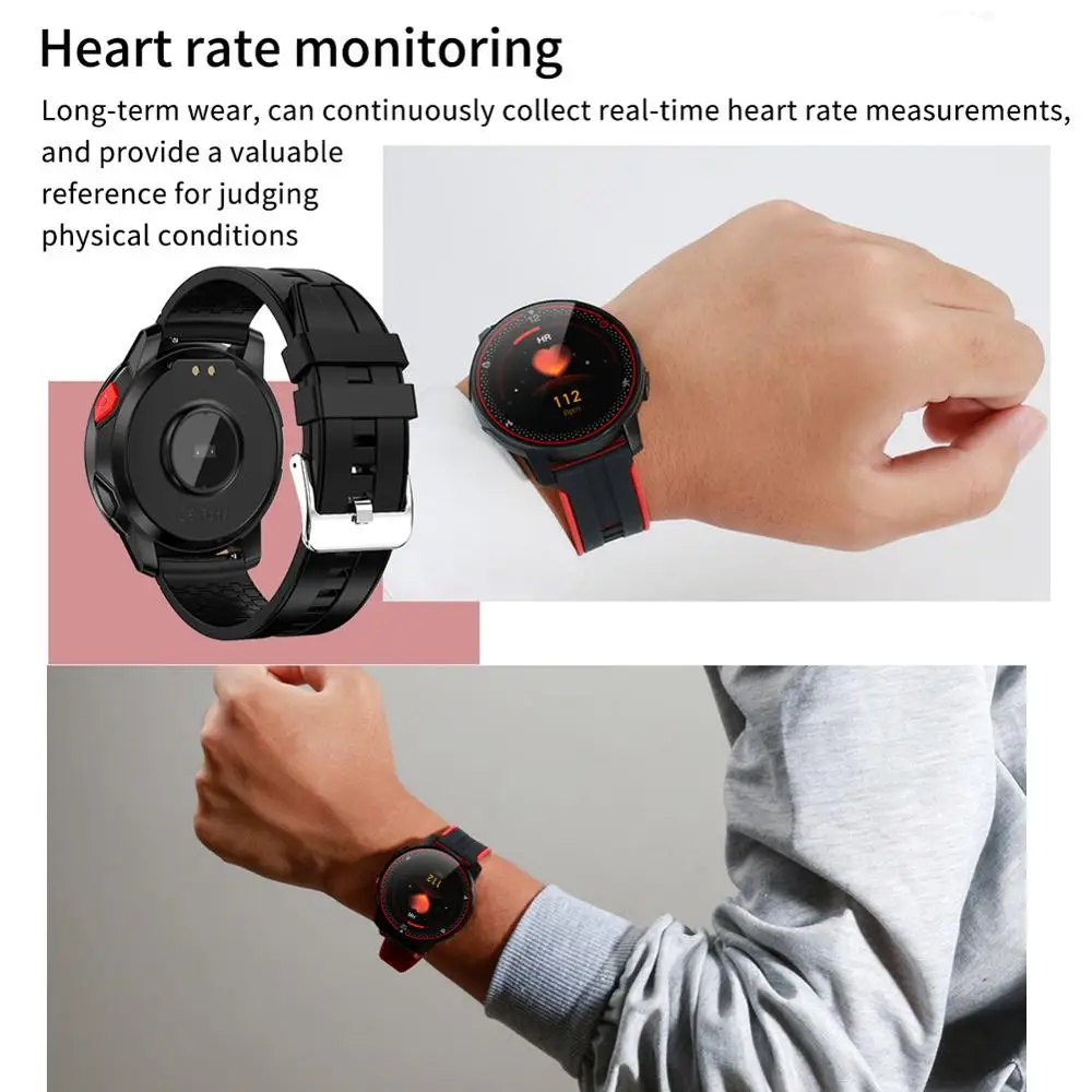 RunSpeed R18 Smart Watch Men IP68 Waterproof