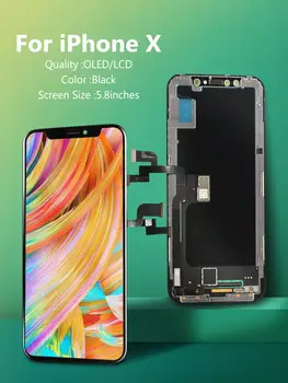 100% New OLED Lcd For iPhone X 11 Display Wholesale Price From Factory Display For iPhone X Xs Xr Screen 100% Test Good 3D Touch 2