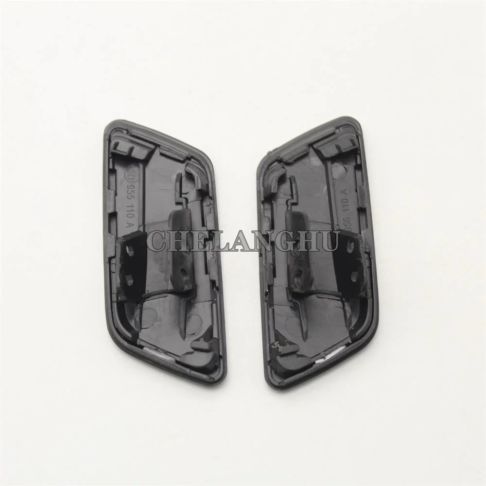 Car Front Headlight Washer Sprayer Nozzle Cylinder Jet And Washer Cover Cap for VW Passat CC 2013 2014 2015 car parts car headlight washer nozzle cover