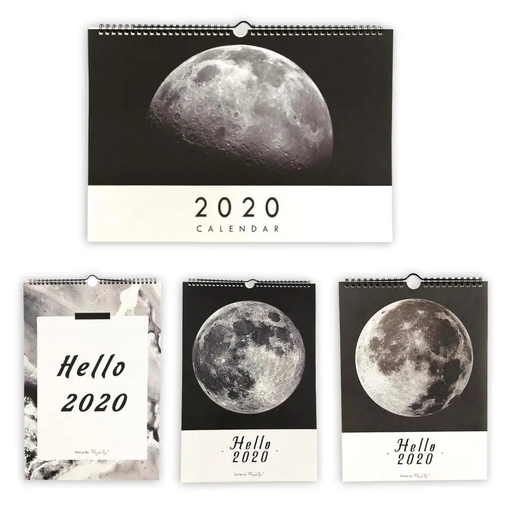 Новейший календарь с расписанием на, настенный календарь с ручной росписью, с октября года по декабрь года