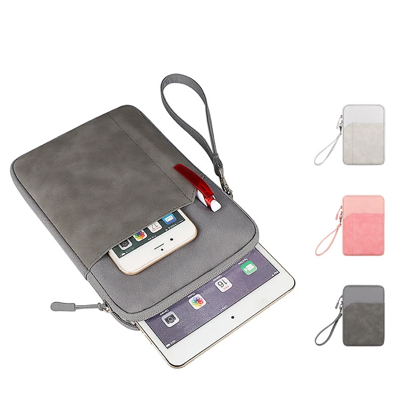 

ipad pro 11 2020 case with pencil holder shockproof 10.5 10.2 10.8 7.9 9.7 air 1/2/3 xiaomi huawei pouch bag Sleeve cover