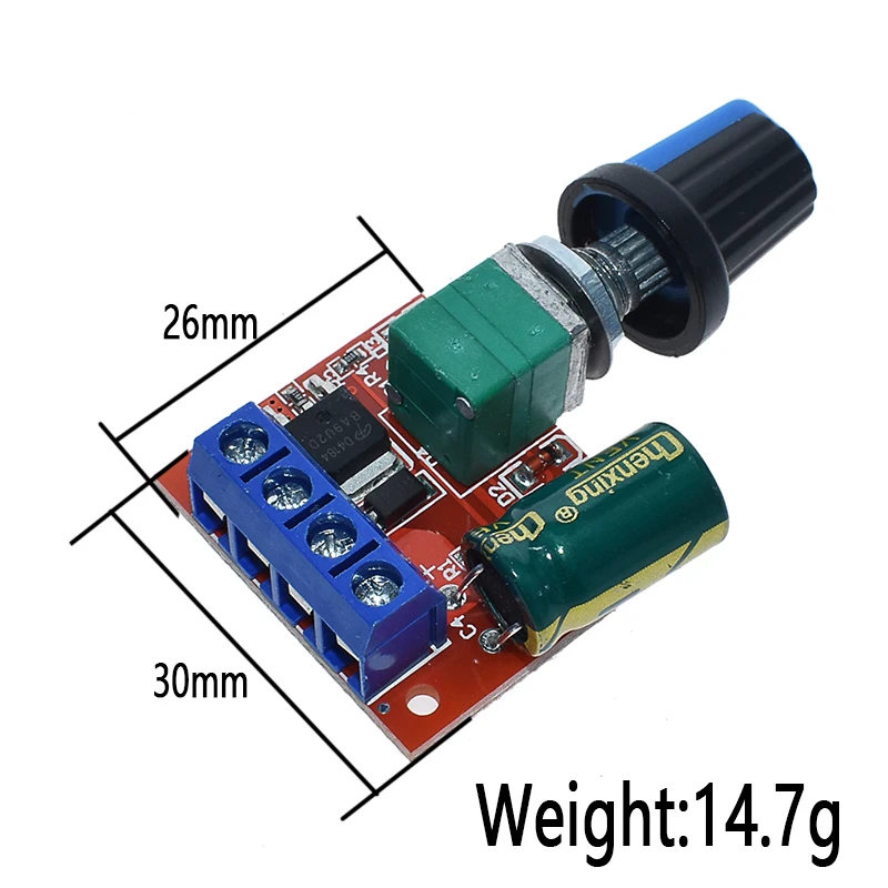 Мини 5A 90W PWM 12 вольтового источника электропитания постоянного тока Скорость Управление; модуль DC-DC 4,5 V-35 V Регулируемый Скорость контроль регулятора переключатель регулятора 24V