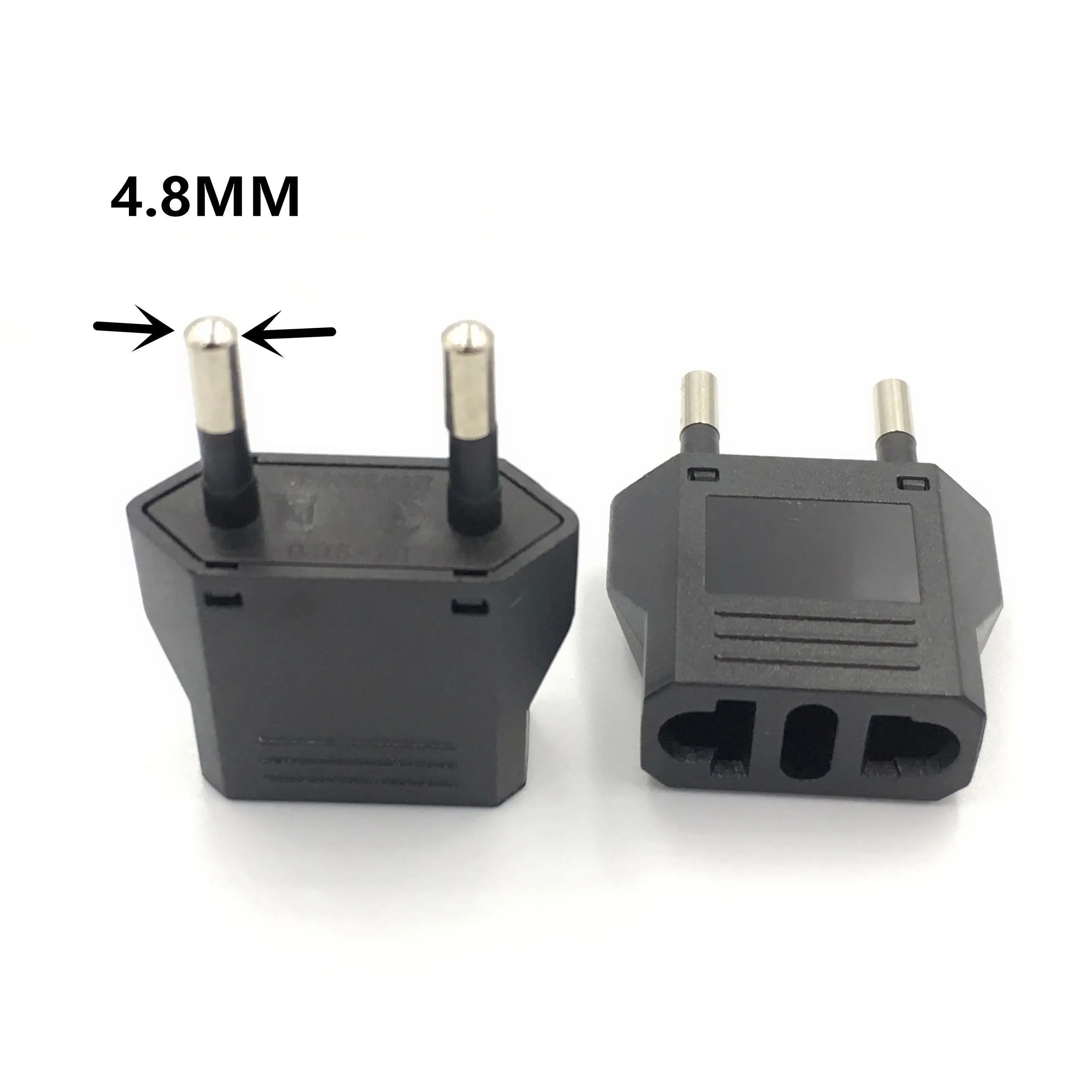 EU plug adapter power plug adapter plug converter eu socket converter China US to EU European travel adapter electric plug converter power sockets AC outlet