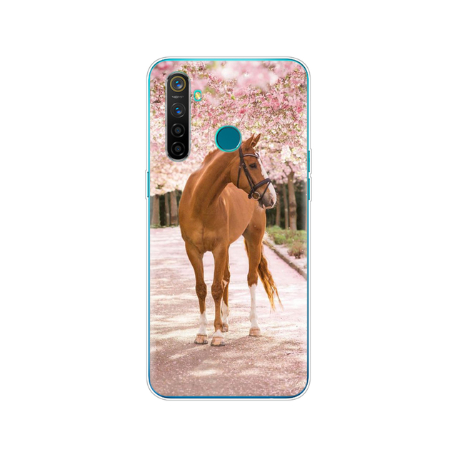 Realme 5 Case RMX1927 Silicon Soft Phone Cover For OPPO Realme 5 Pro RMX1971 Realme5 5Pro TPU Back Coque Capa Funda
