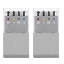 2 шт. портативный сменные наконечники набор инструментов 2H HB B для microsoft Surface Pro4 Pro5 емкостный сенсорный Стилус Ipad Pro 9,7 10,5