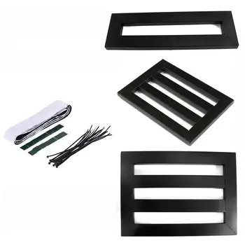 

Guitar Effects Pedal Boards Guitarra Pedalboard Metal Alloy Holder with Magic Mounting Tape Hook + Loop Guitar Accessories