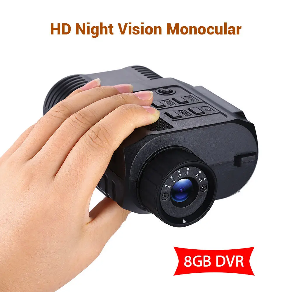 

9x21mm Night Vision Monocular With 8GB DVR Telescope 850nm For Bird Watching
