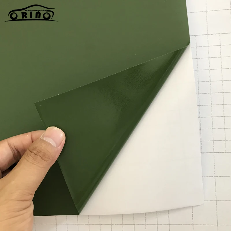 Army Green Matt Vinyl Wrap Sticker-3