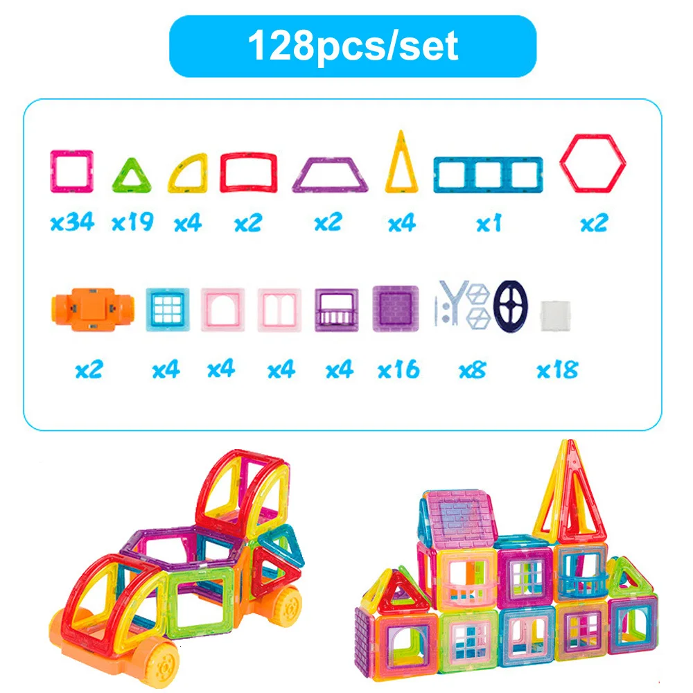 128pcs