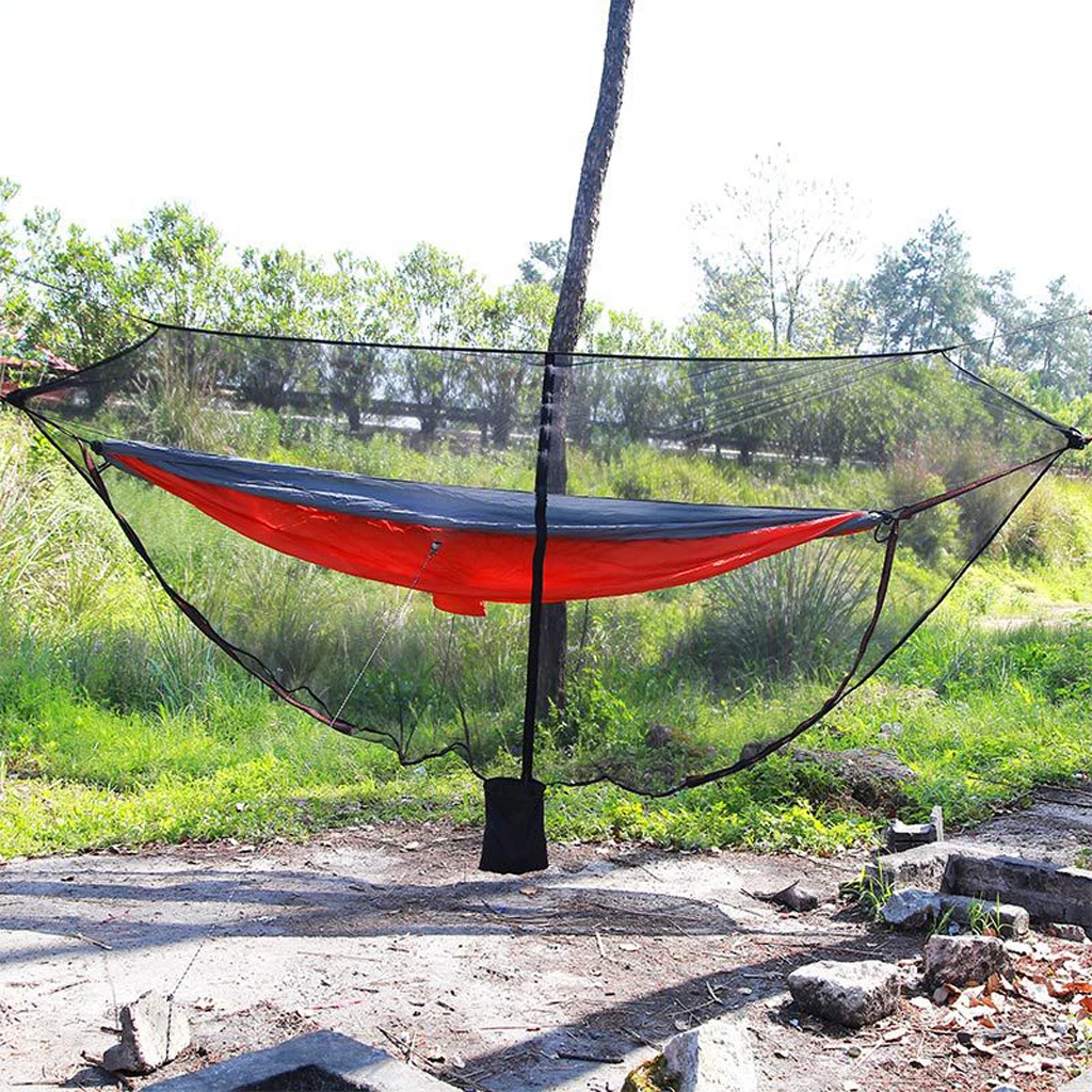 360 Degree Protection Hammock Mosquito Net Fits All Camping Hammocks