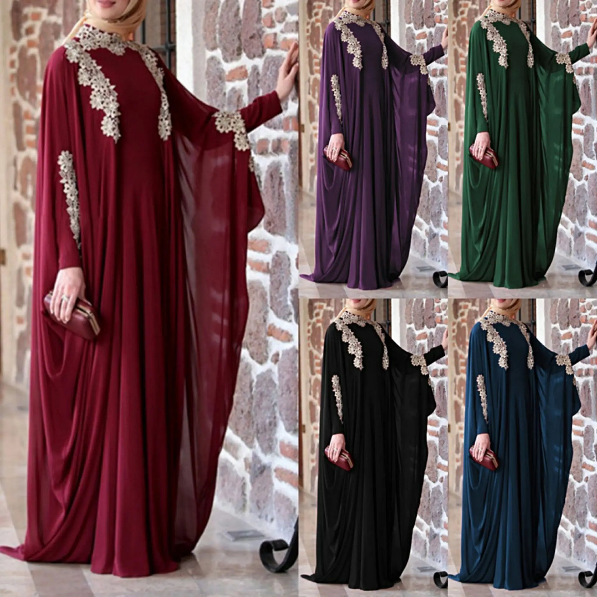 Мусульманское абайя Макси платье Нида кардиган длинный халат халаты кимоно ОАЭ Рамадан арабский Турция исламский кафтан служения