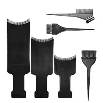 

Hair Coloring Comb Hair Brush Highlighting Board Set Dyeing Diy Hairdressing Pick Color Balayage Board Tool