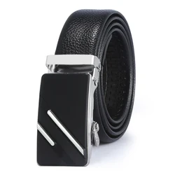 Multiple Sizes Belts Men's Designer Alloy PU Belt Male Fashion Strap Man Automatic Buckle Belt ceinture homme Man Belt For Jeans