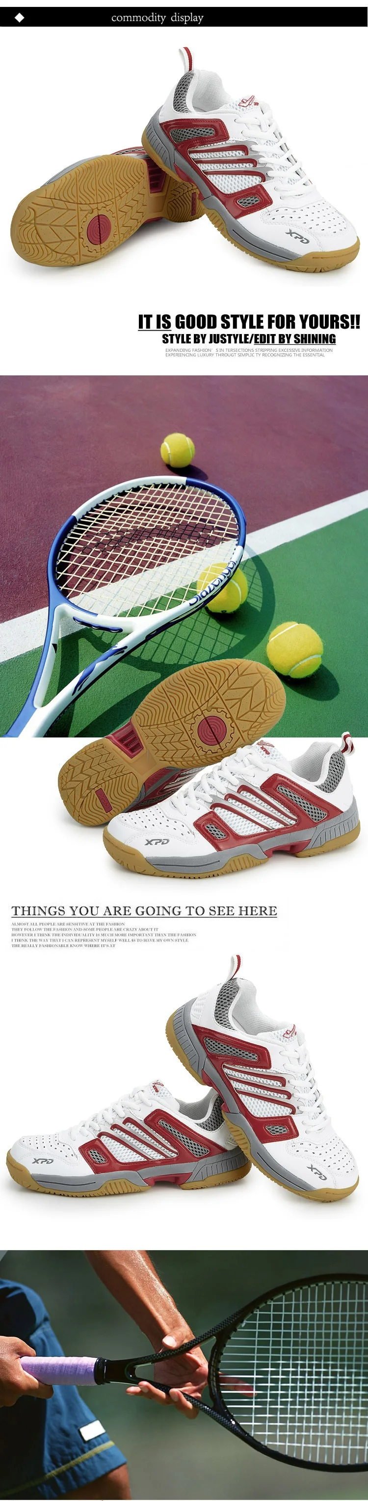 Всесезонная теннисная обувь, мужские кроссовки с дышащей сеткой, женские Нескользящие устойчивые спортивные теннисные туфли, амортизирующие спортивные кроссовки