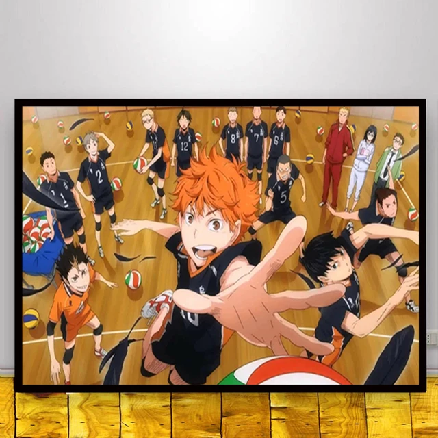 Poster De Haiku De Anime Japones Para Habitacion De Ninos Arte De Pared Con Impresion En Hd Accesorios De Decoracion Pintura Y Caligrafia Aliexpress