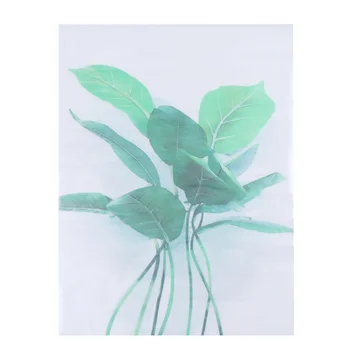 

1Pc Fashion Green Plant Succulent Plants Fashion Wall Sticker Wall Decals(As Shown)