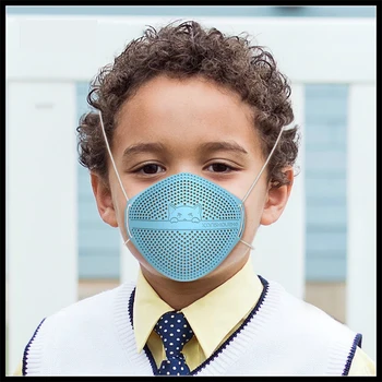 

PM2.5 Face Mask Mouth Nose Disconnect-type Mask Kids Anti-dust Masks Activated Carbon Dustproof child Mask Fast shipping