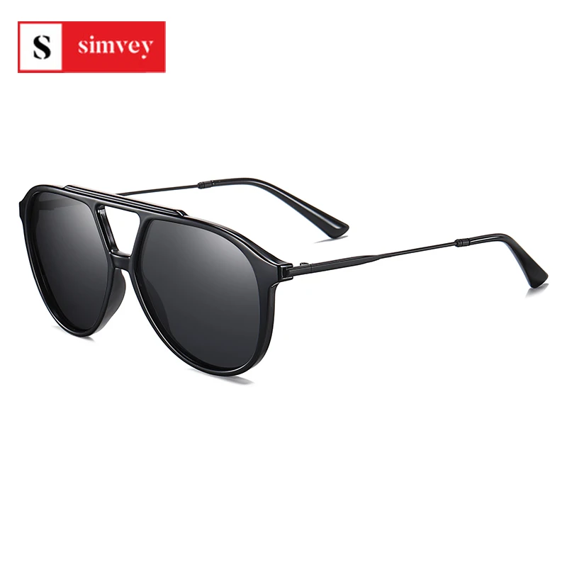 

Simvey 2020 Fashion Vintage Pilot Sunglasses for Women HD Polarized Driving Sun Glasses Trendy Men Big Sunglasses