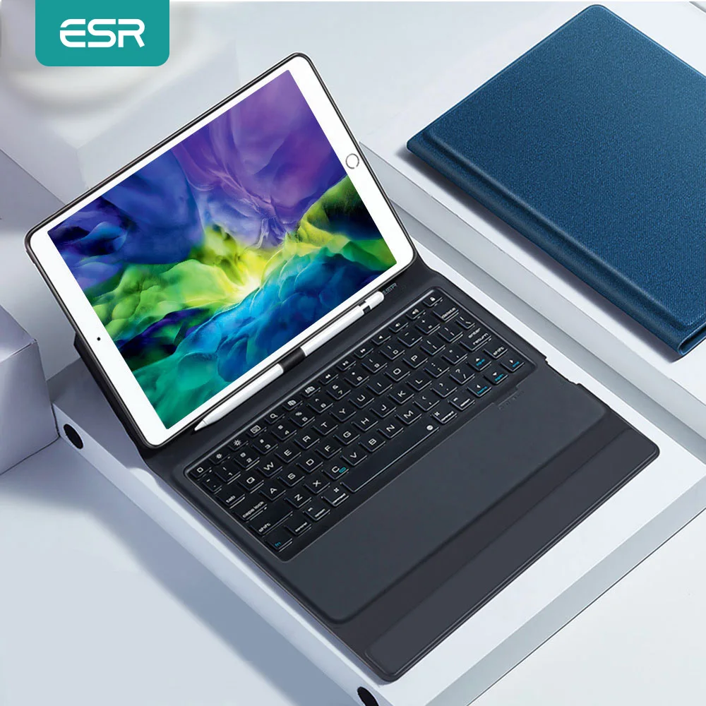 Esr Wireless Keyboard Case For Ipad 12.9/11/10.5/9.7/7.9 2018 2017 Ipad