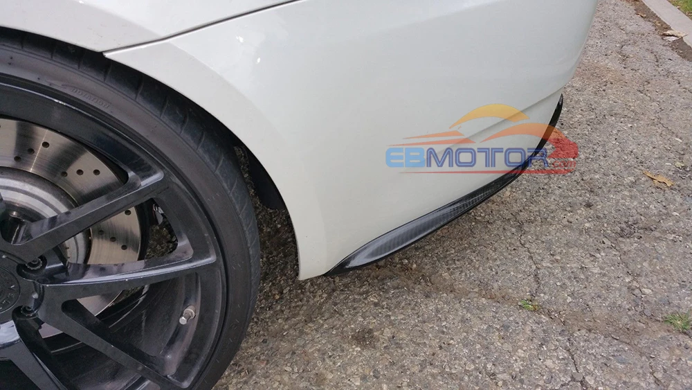 ebmotor-com  Rear Bumper Side Splitter Spoiler EXTENSIONS 1pair for BMW E92 E93 2D M3 Model 08-13 1_5819