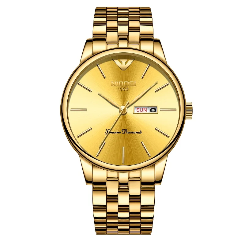 NIBOSI Quartz Clock Sports Men Watch Top Brand Luxury Famous Dress Fashion Watch Male Unisex Ultra Thin Wrist watch Para Hombre 