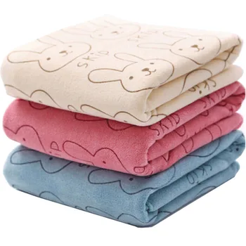 

Cartoon Soft Cotton Baby Infant Newborn Bath Towel Washcloth Feeding Wipe Cloth