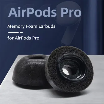 

High Quality Soft Memory Foam Replacement Ear Pads Multiple sizes Available Earbuds For Apple Airpods Pro Headphones Accessory