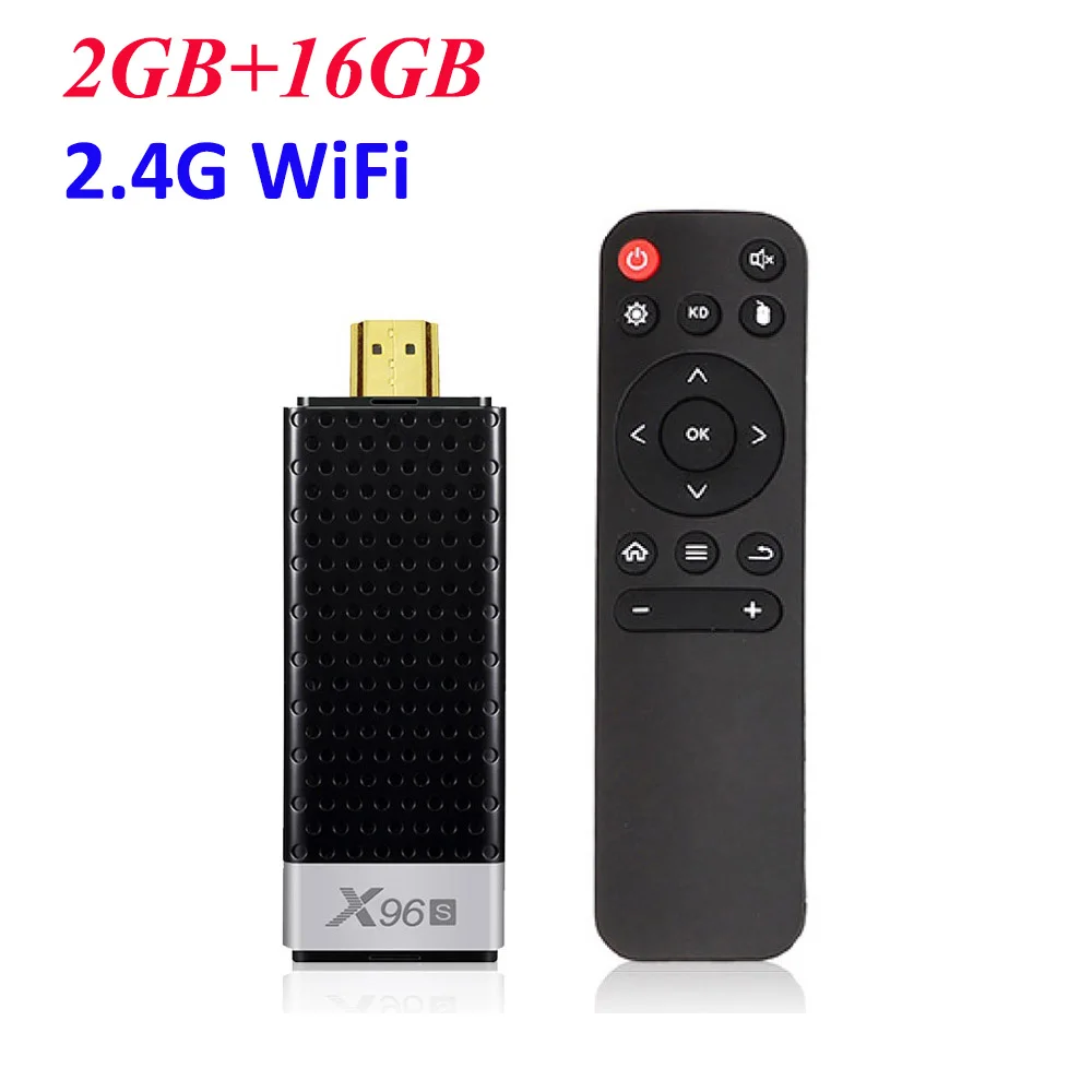 Мини Смарт ТВ приставка Android 9,0X96 S ТВ-карта 4 Гб ОЗУ DDR3 ТВ ключ Amlogic S905Y2 2,4G и 5G Wifi BT4.2 60fps 4K ТВ приставка медиаплеер - Цвет: 2GB 16GB