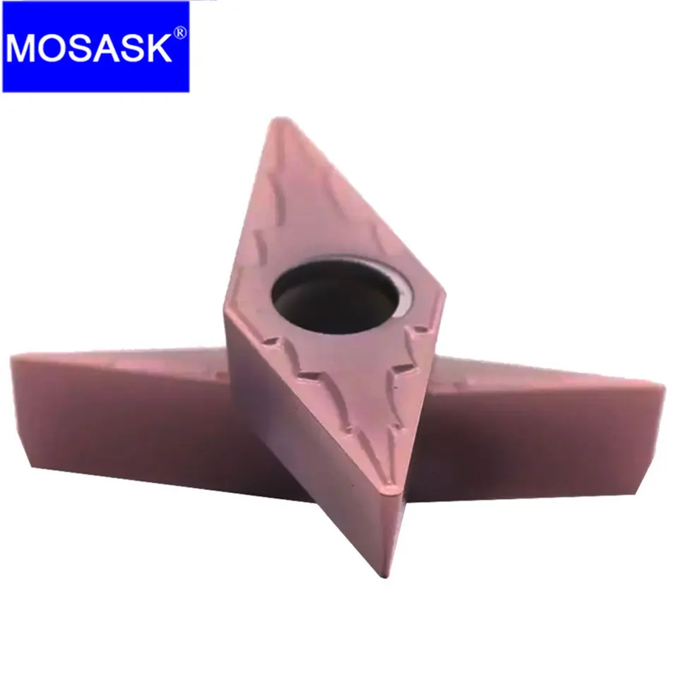 MOSASK 10PCS VCMT 1103 1604 02 04 08 ZP152 CNC Cutting Boring