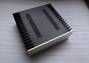 

430*150**414MM 4315F Class A All-aluminum Power Amplifier Chassis Thickened Radiator Large Armor DIY Chassis Rear-level Chassis