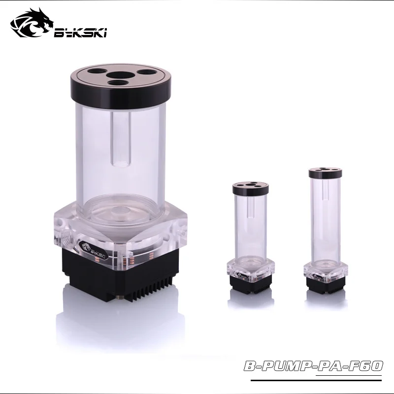 

Bykski PUMP Res Combo ,Integrated pump and reservoir ,G1/4 ,4pin pwm ,black pump B-PUMP-PA-F6O
