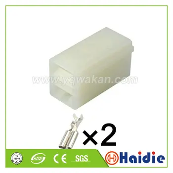 

Free shipping 5sets 2pin auto motorcycles electric car plug electric vehicle wiring female connector