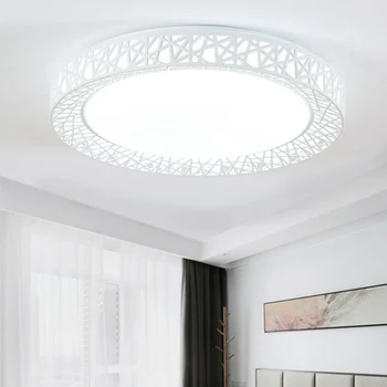 

LED Ceiling Light Bird Nest Round Lamp Modern Fixtures For Living Room Bedroom Kitchen CLH@8