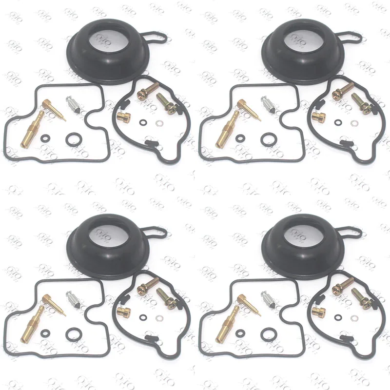 4set for VFR750F 1994-1997 VFR 750 VFR750 F Plunger diaphragm motorcycle carburetor repair kit