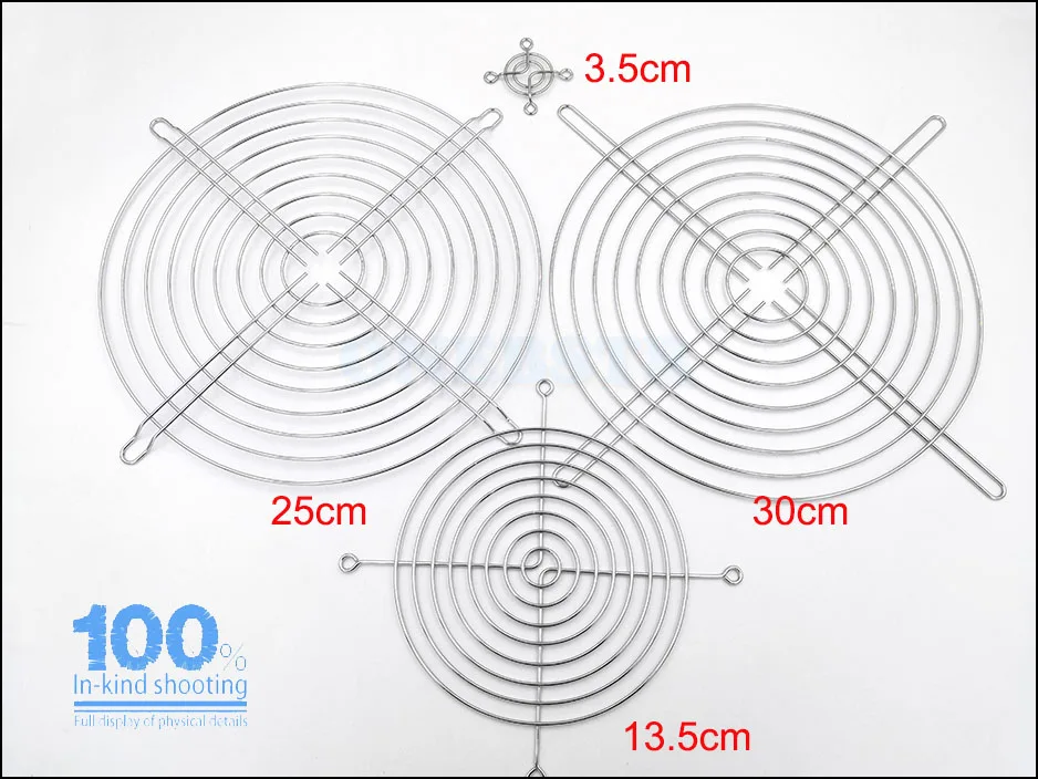 CPU Cooling Fan Cover Iron Net 3cm 4cm 5cm 6cm 7cm 8cm 9cm 11cm 12cm 14cm 15cm 17cm 18cm 20cm 25cmComputer Chassis free shipping 5