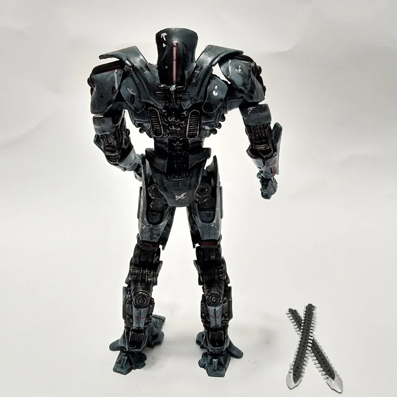 

Anime 7-Inch Pacific Rim Mobile Garage Kit Double Knife Rangers Mech Ordinary Version Rangers Figurine