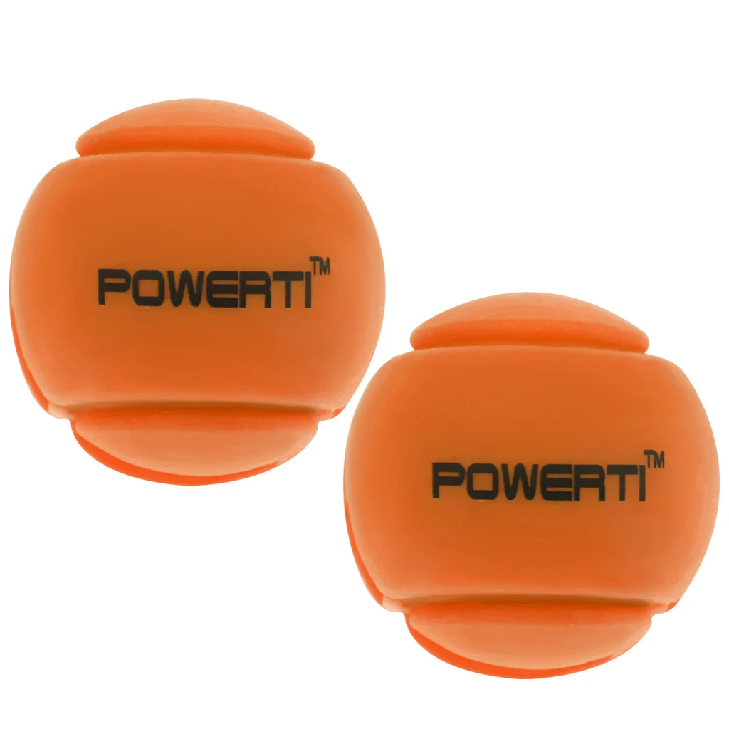 2 Pack Premium Silicone Ball Vibration Dampeners Tennis Racquet Accessories - Various Colors
