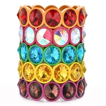 Модные ювелирные изделия Изысканный взрыв Дамы носить эластичный браслет