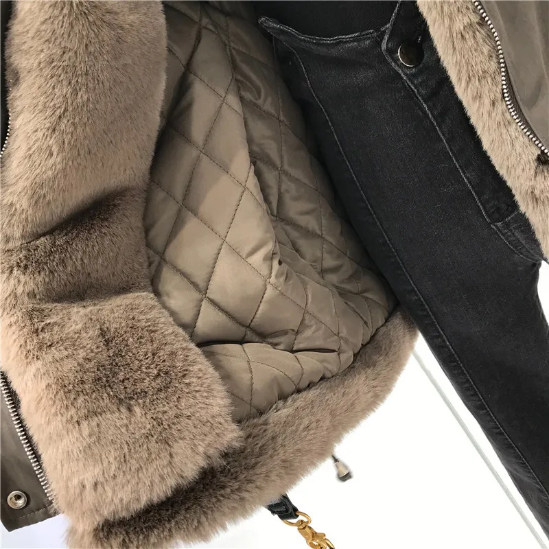 Корейские модные шикарные хлопковые пальто женские теплые толстые куртки женские зимние свободные повседневные парки стеганые куртки с завязками на талии