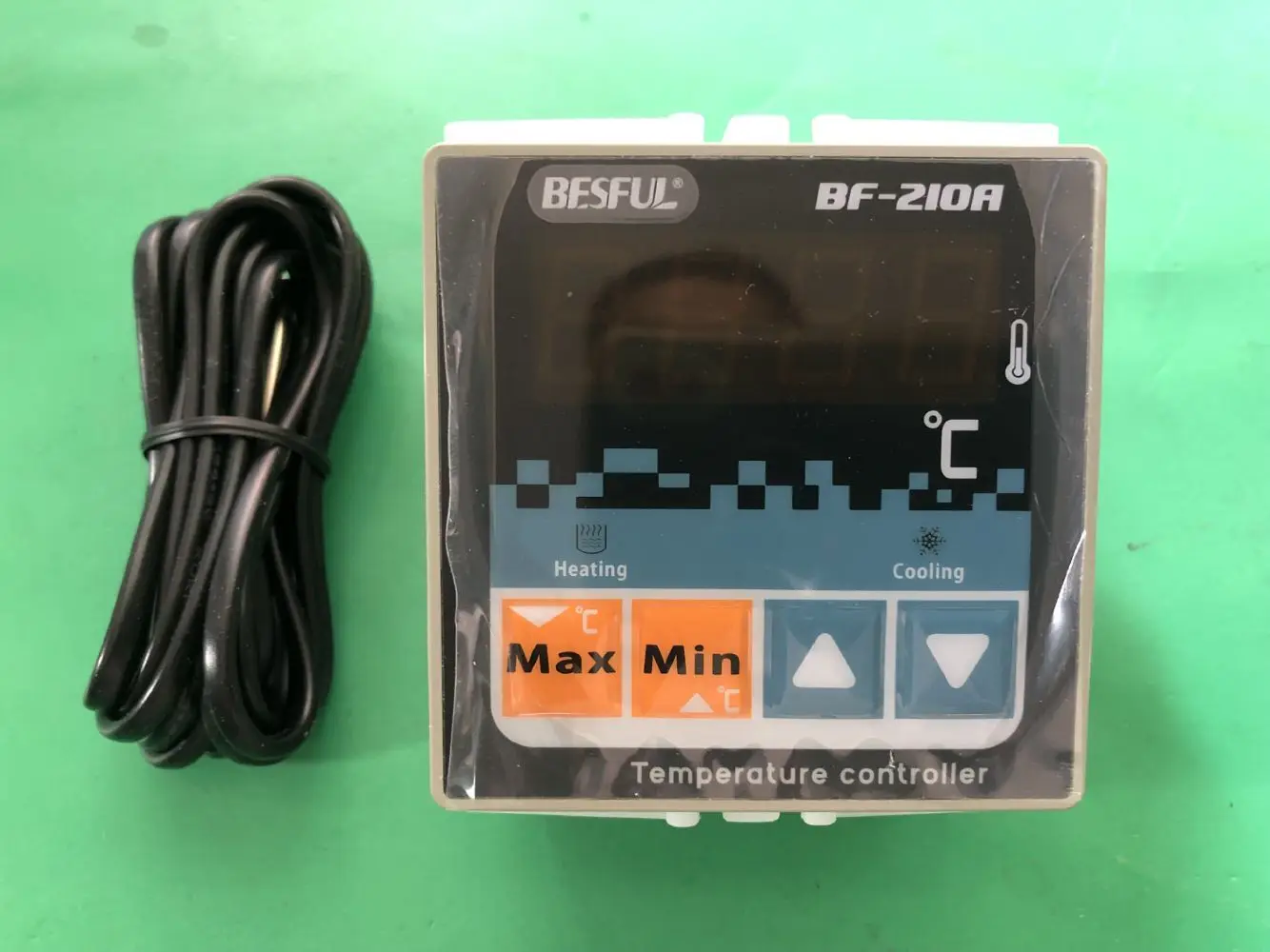 

Термостат BESFUL BF210A, двойной терморегулятор для горячей и холодной воды, электронный регулятор температуры