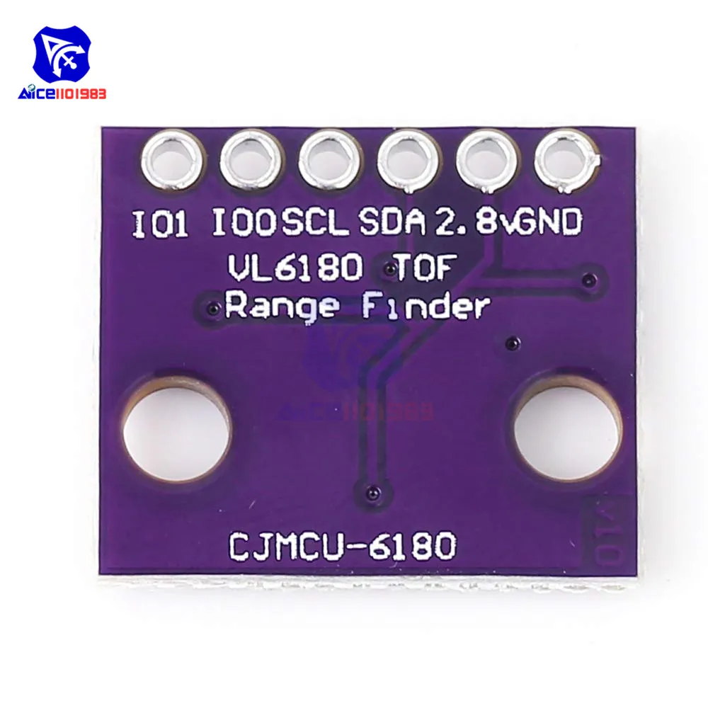 Diymore CJMCU VL6180 VL6180X дальномер времени полета оптический датчик дальности для