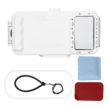 

PULUZ PU9010W 45M Depth Phone Waterproof Shell Universal Mobile Phone Diving Case for iOS 13.0 Above/11/XR/X/XS