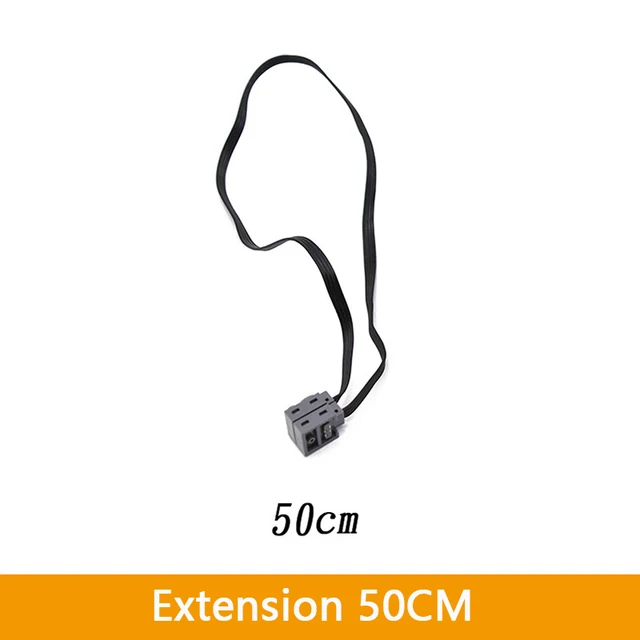 Building Blocks Technical Motor Multi Power Functions Tool Servo Train 8293 8883 Remote Control PF Model Sets Compatible MOC 50CM line