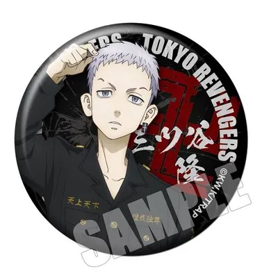 Anime Tokyo Revengers Cosplay Badges Manjiro Ken Takemichi Hinata Atsushi Chibi Costumes Accessories Kawaii Pins Broches Gifts 7