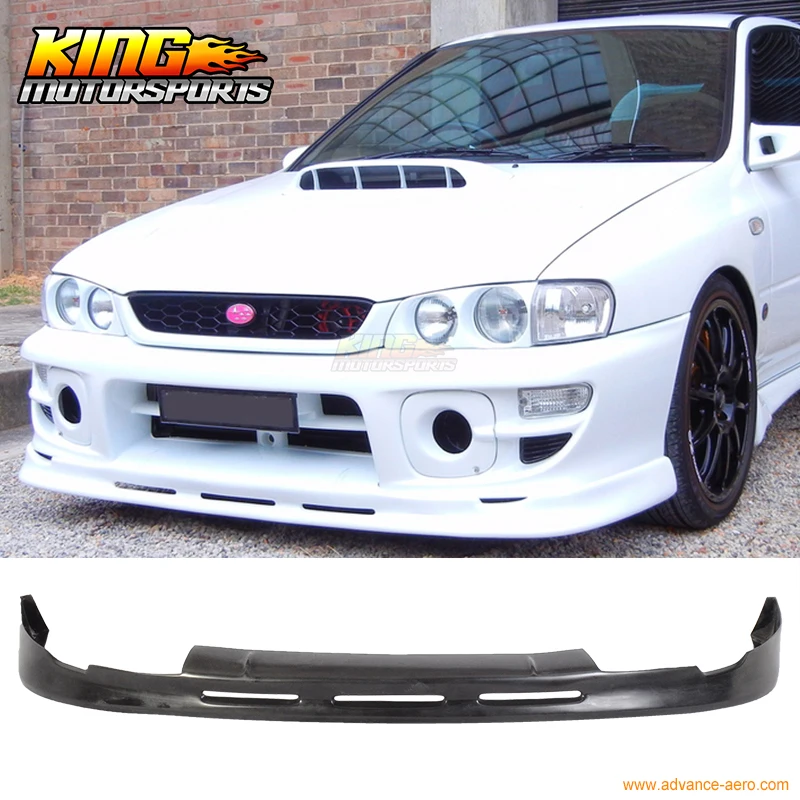 Подходит для 2002 2003 Subaru Impreza WRX STI 4Dr передний бампер спойлер P1 Style|bumper lip spoiler|front bumper