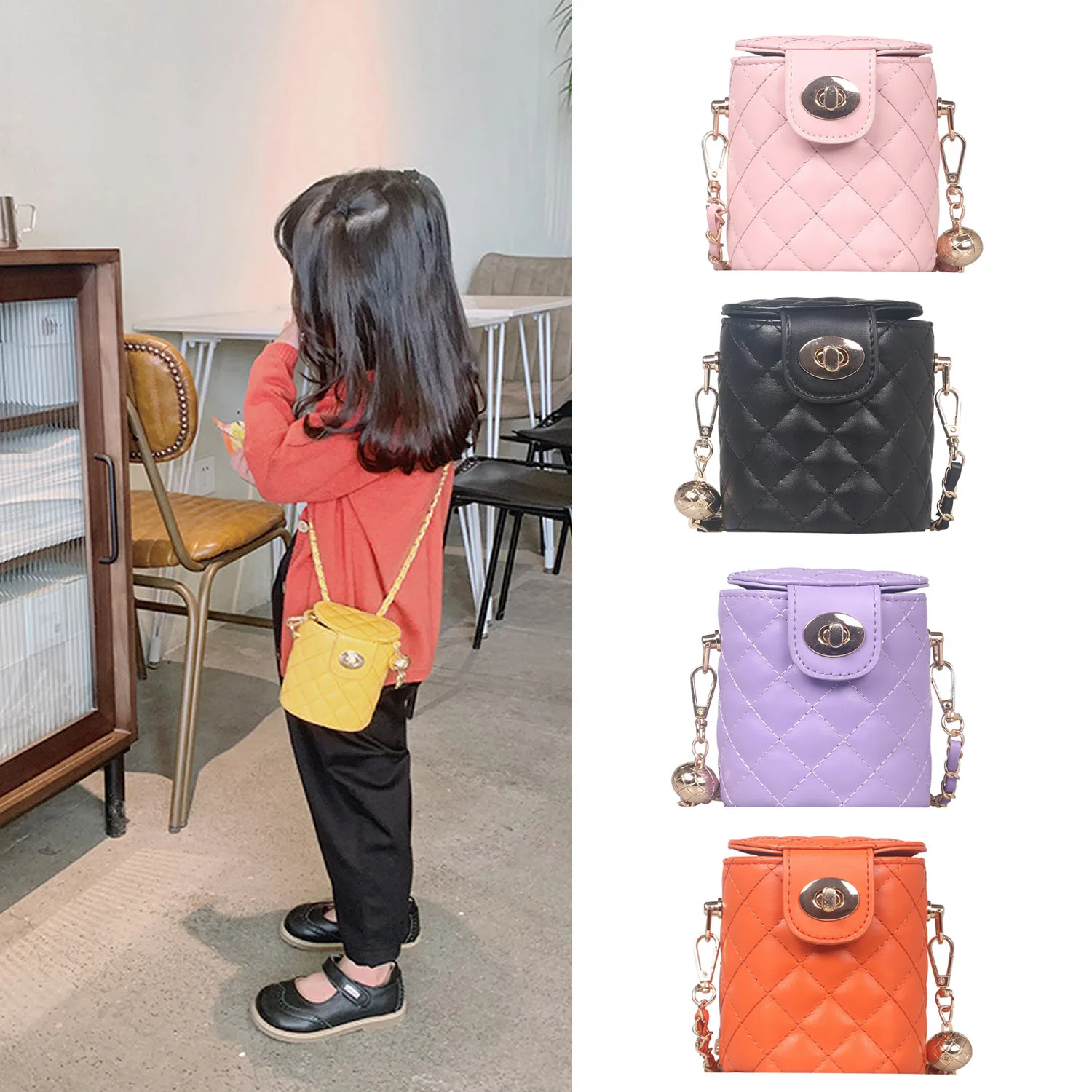 Coin Wallet Handbags Kids Purses Pouch Messenger-Bag Crossbody Small Girl Little Mini