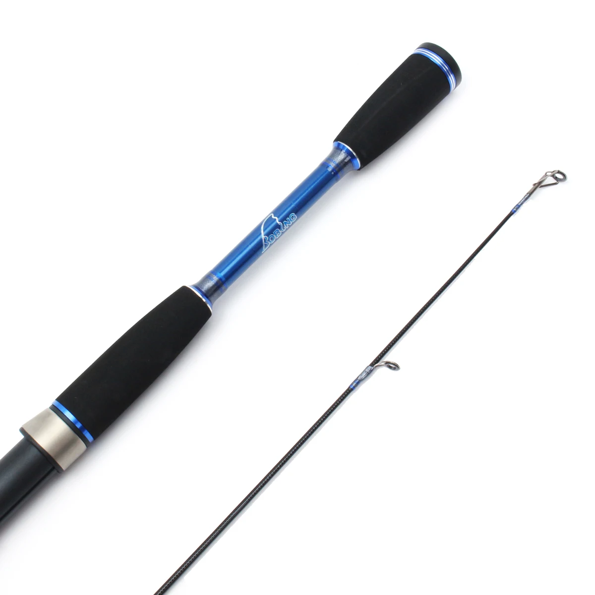 Bobing 2.1m Lure Rod 2 Tips M ML Carbon Fiber Fishing Pole 28-227g Lure 6-16lb Line Spinning Casting Rod for Fish Hand Wheel