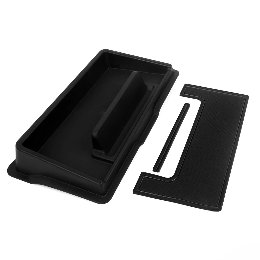 Car Inner Dashboard Storage Box Waterproof Replacement Accessories Black Mat Useful