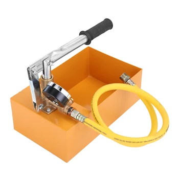 

2.5MPa Copper 2.5MPa 0-40KG Water Pressure Tester Manual Hydraulic Test Pump Machine with G1/2" Hose