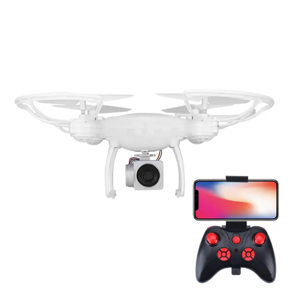 1080P HD Camera Drone FPV WIFI Real-time Transmission RC Quadcopter 3 Modes Speed One-key Return Altitude Hold 4-axis Dron Gift